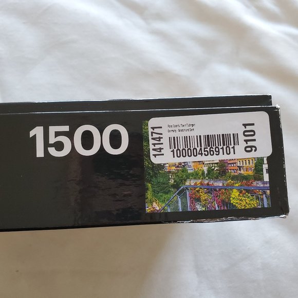 Kodak Puzzle 1500 Pieces Floral Colorful Town - Picture 5 of 8